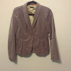 Beautiful J. Crew Velvet Blazer